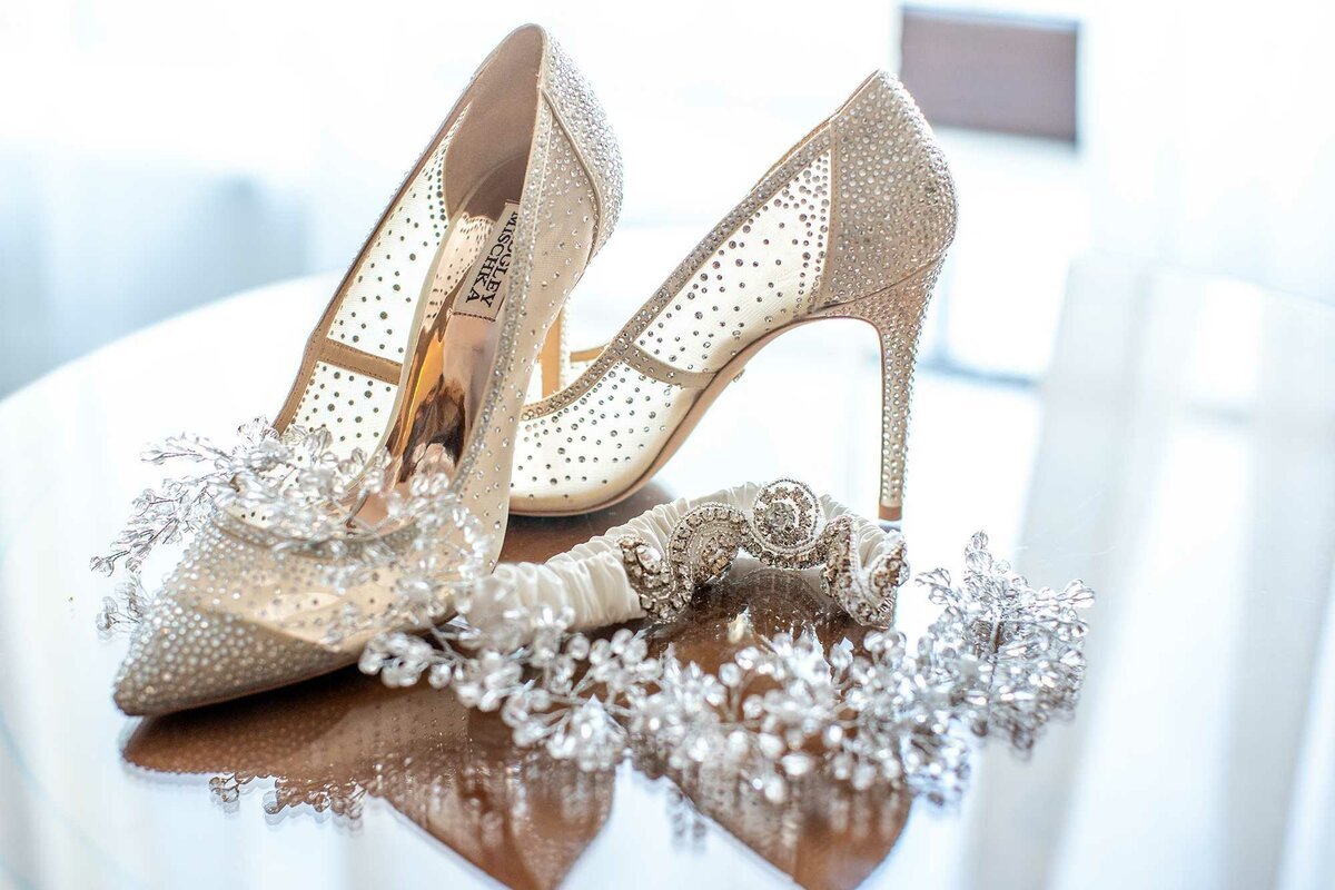 Свадебная красивая обувь