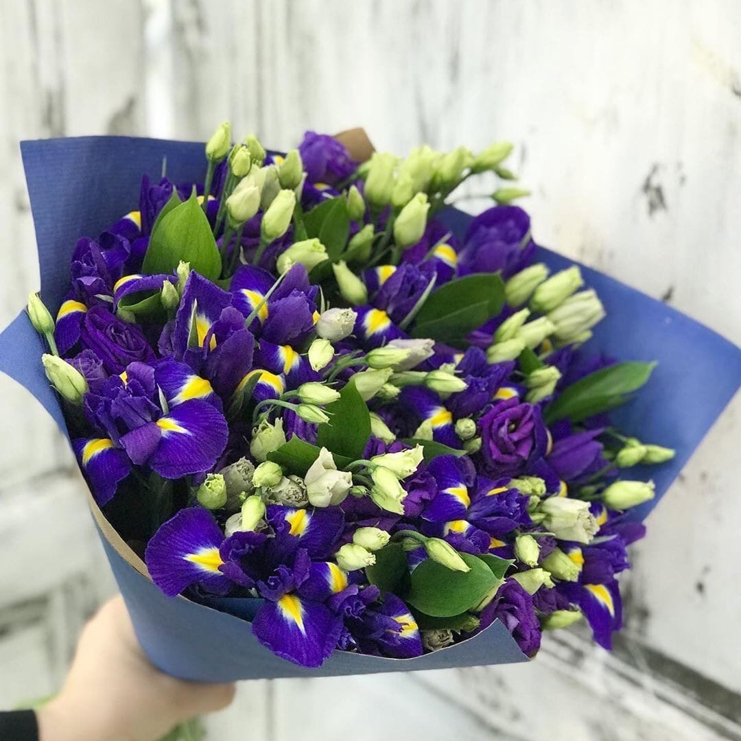 Альстромерия эустома ирисы