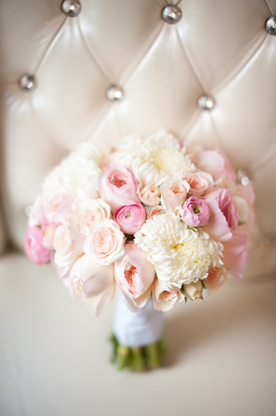 Букет невесты в розовых тонах