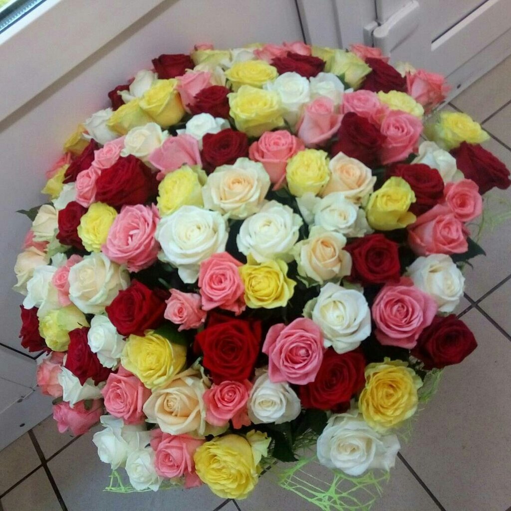 Букет из роз реальный