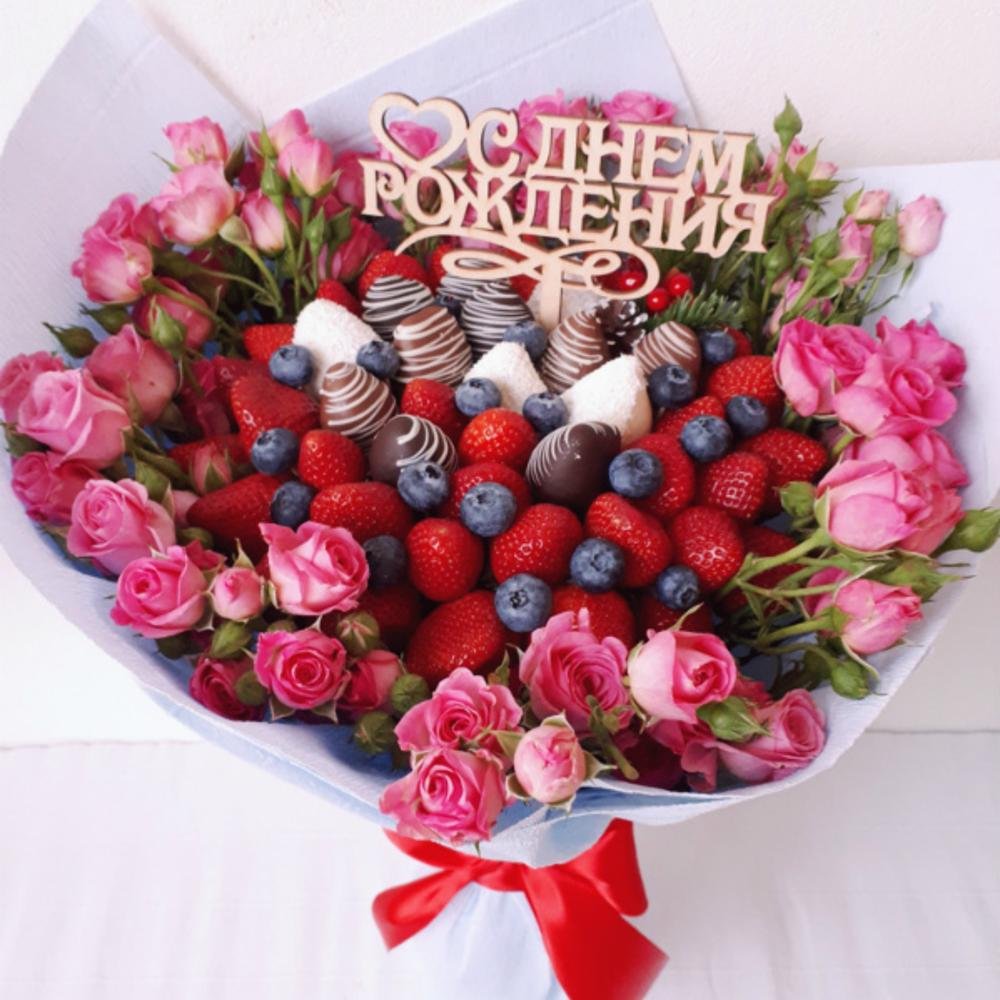 Букет с конфетами