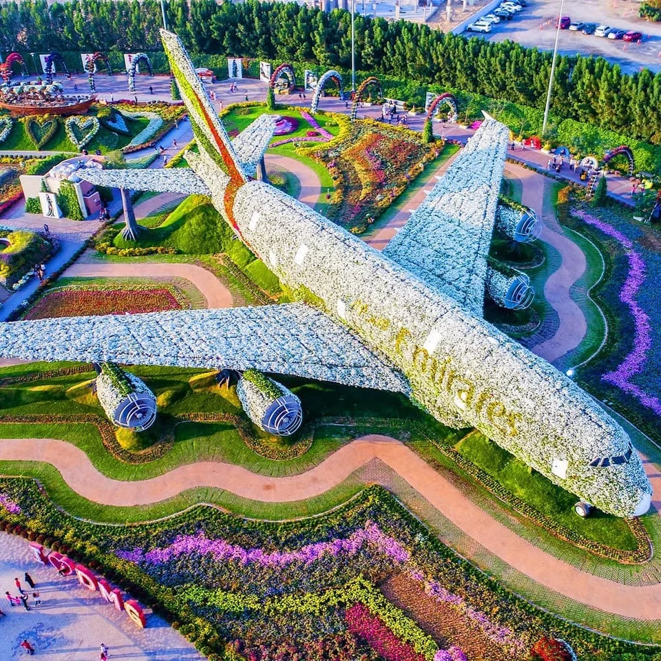 Цветочный парк Абу Даби