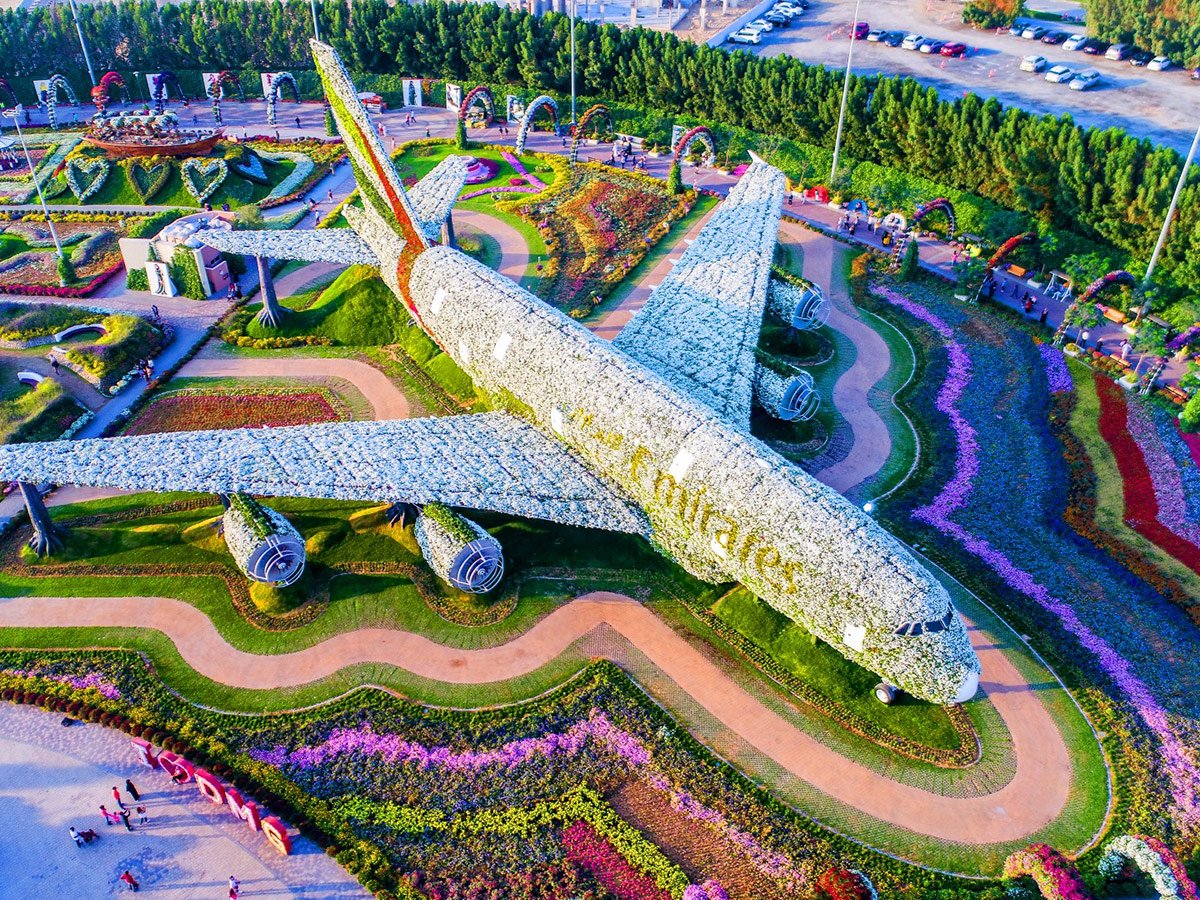 Парк цветов Dubai Miracle Garden