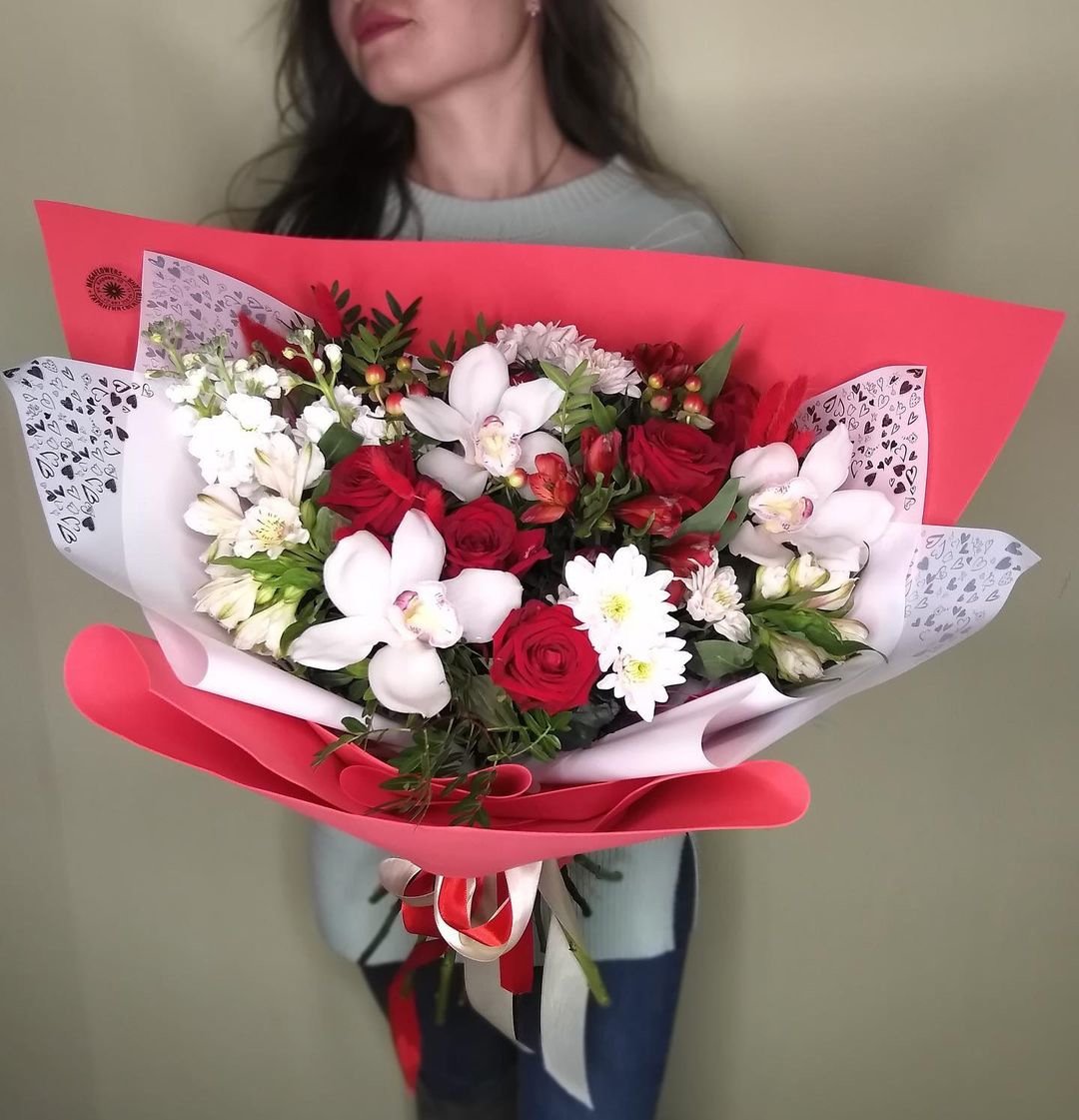Классический букет цветов