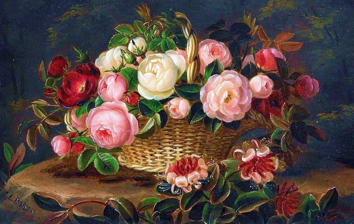 Натюрморт Johan Laurentz Jensen