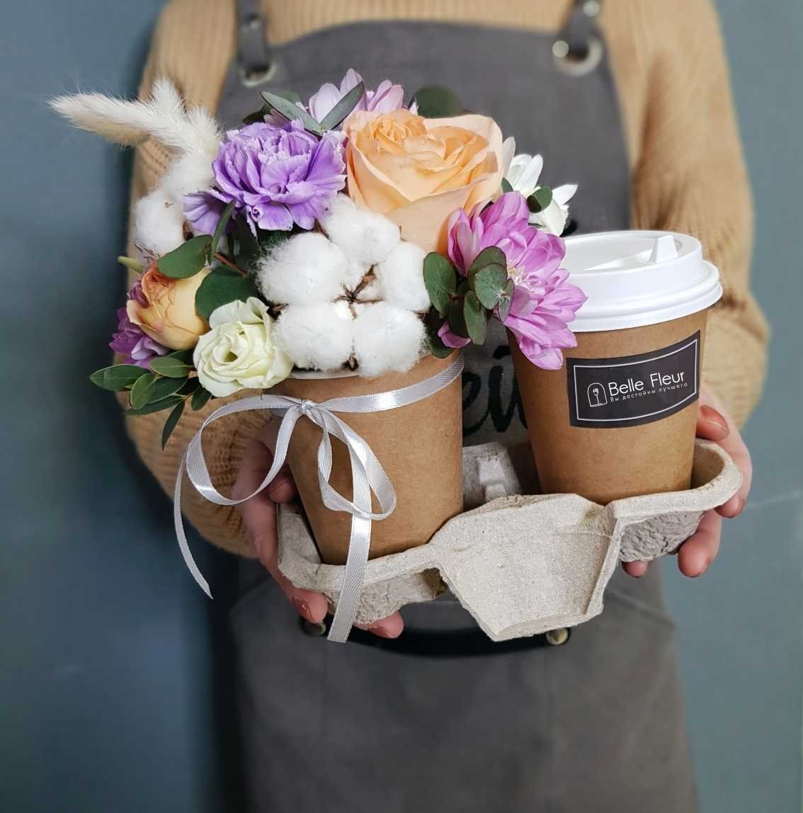 Кофейные букеты в подарок