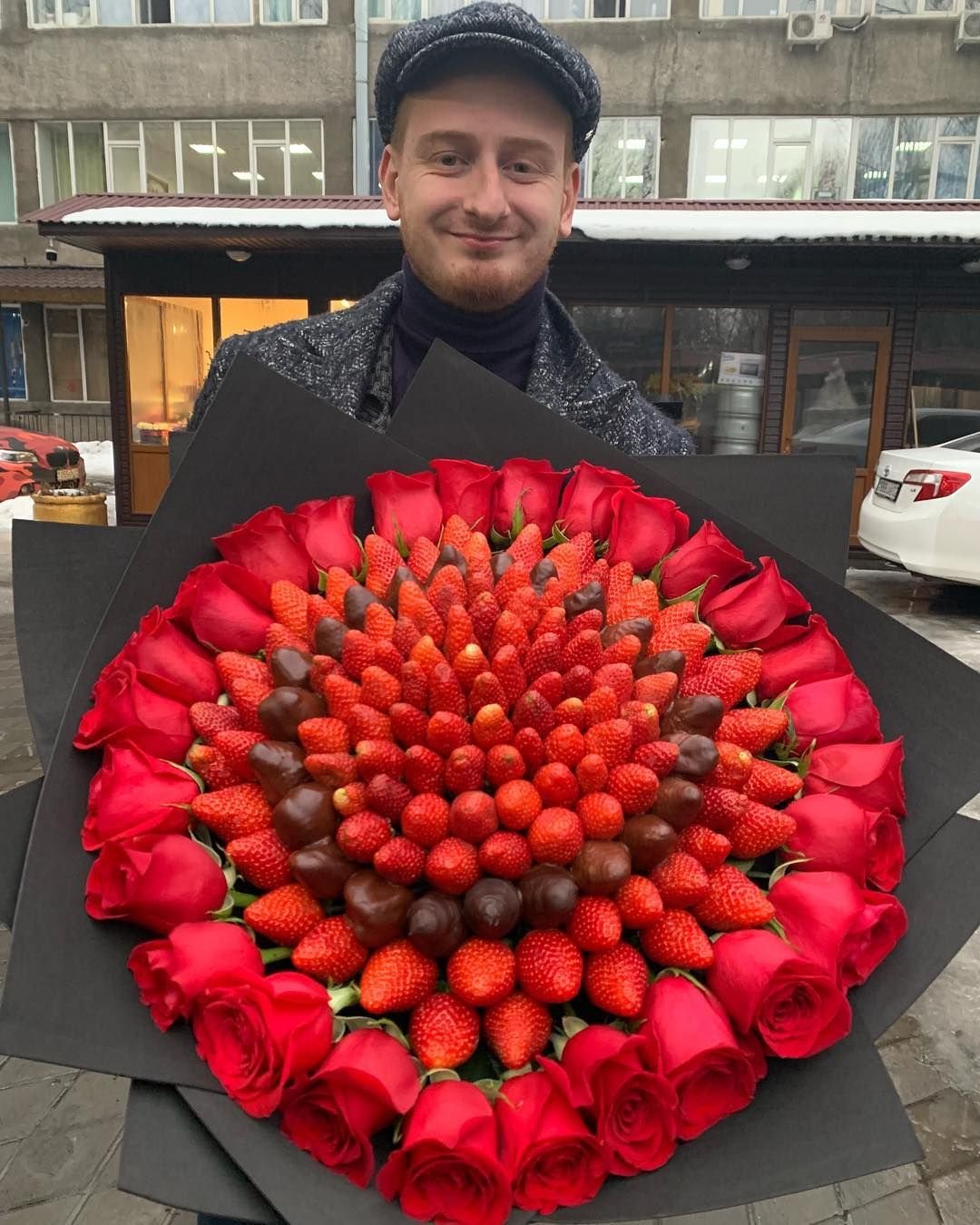 Прикольные букеты