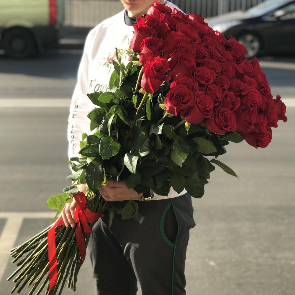 Метровая роза Эквадор