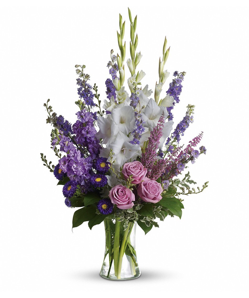Larkspur Flower Composition