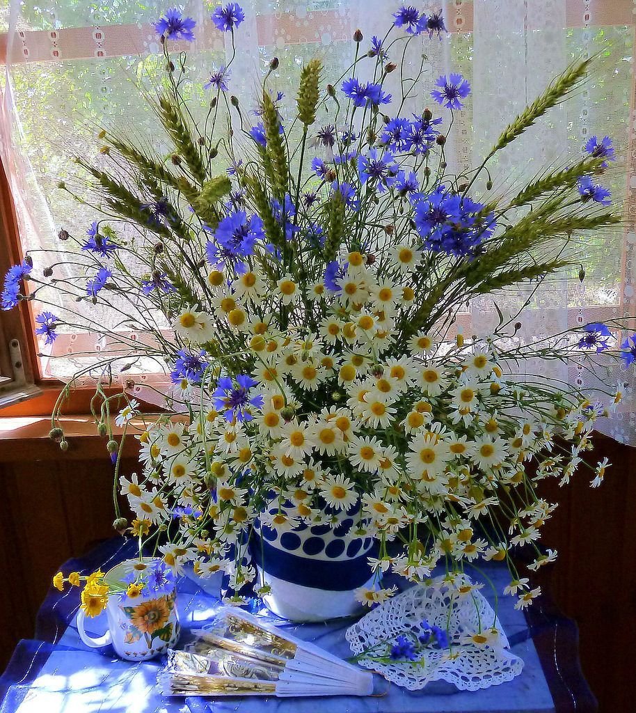 Васильки и незабудки