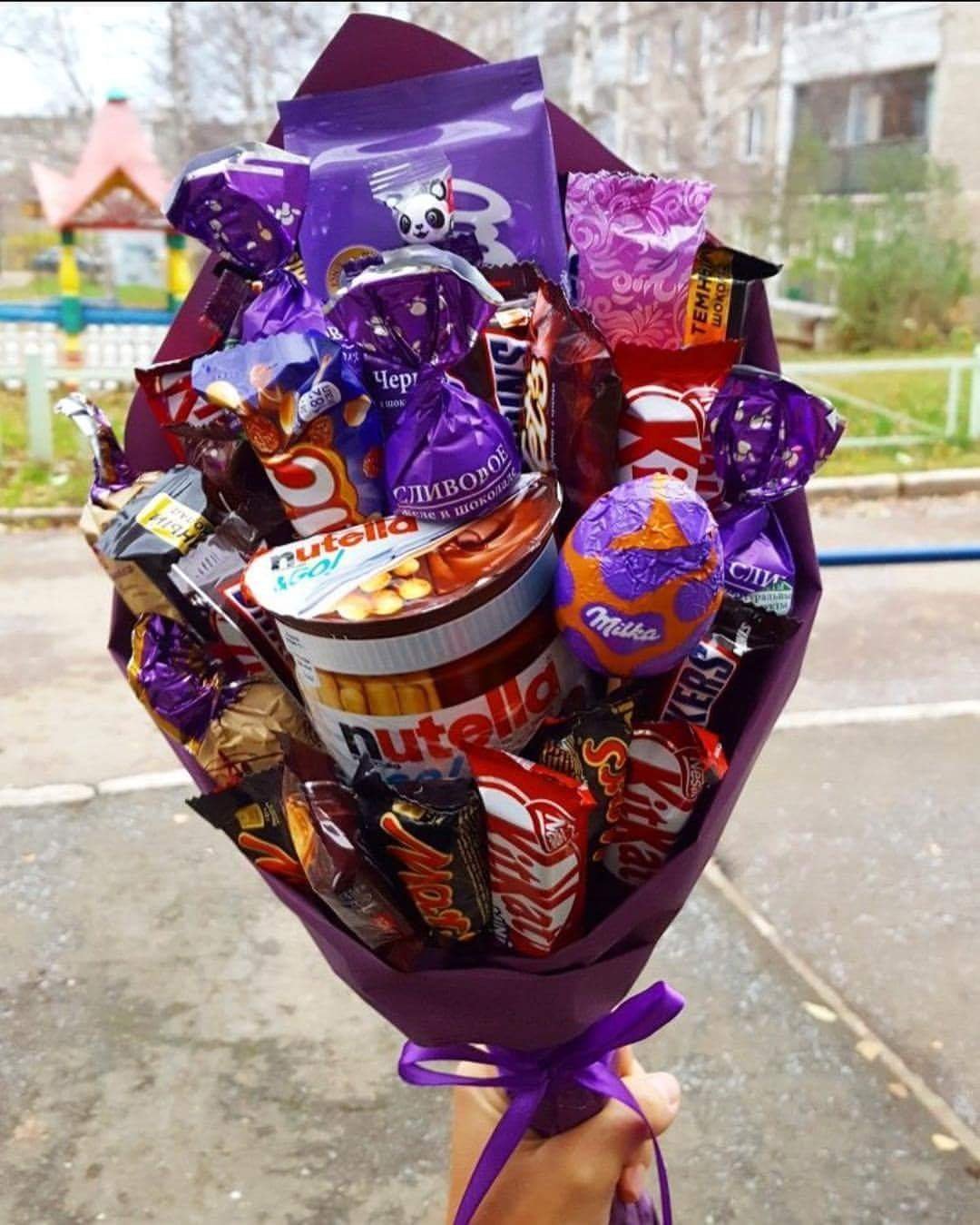 Букет из шоколадок