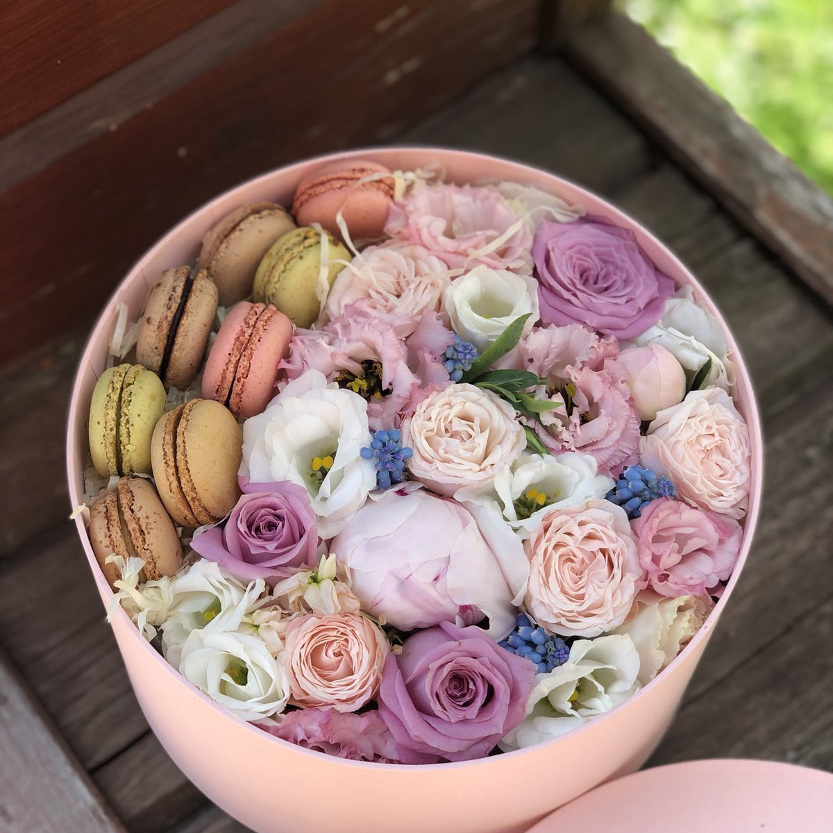 Коробочка с цветами