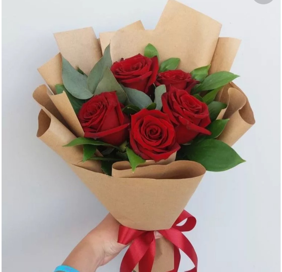 Букет из 5 роз