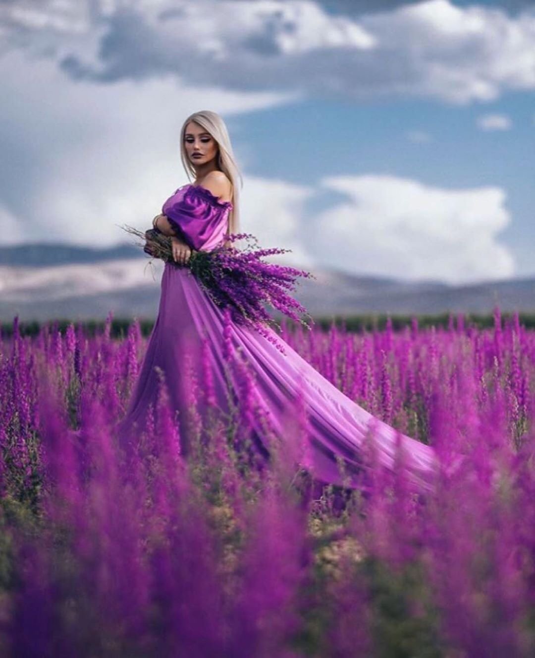 Фотосессия в лаванде