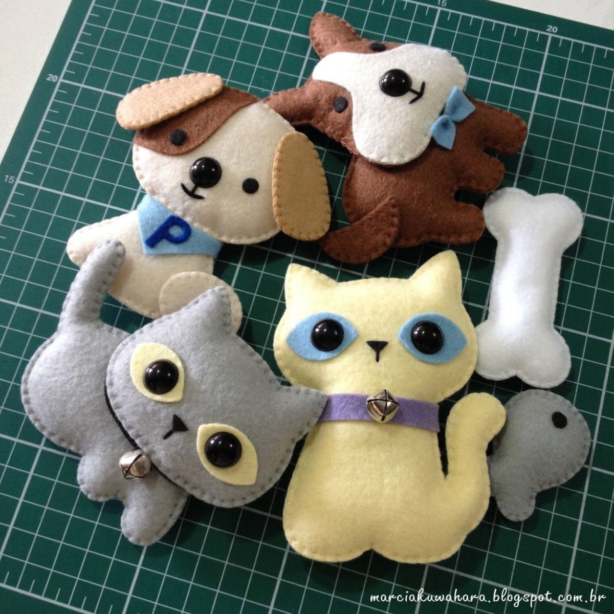 Игрушки из фетра