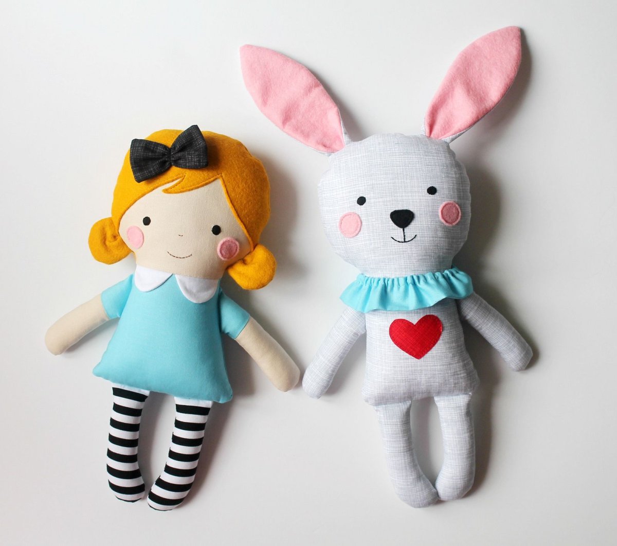 Мини игрушки из ткани