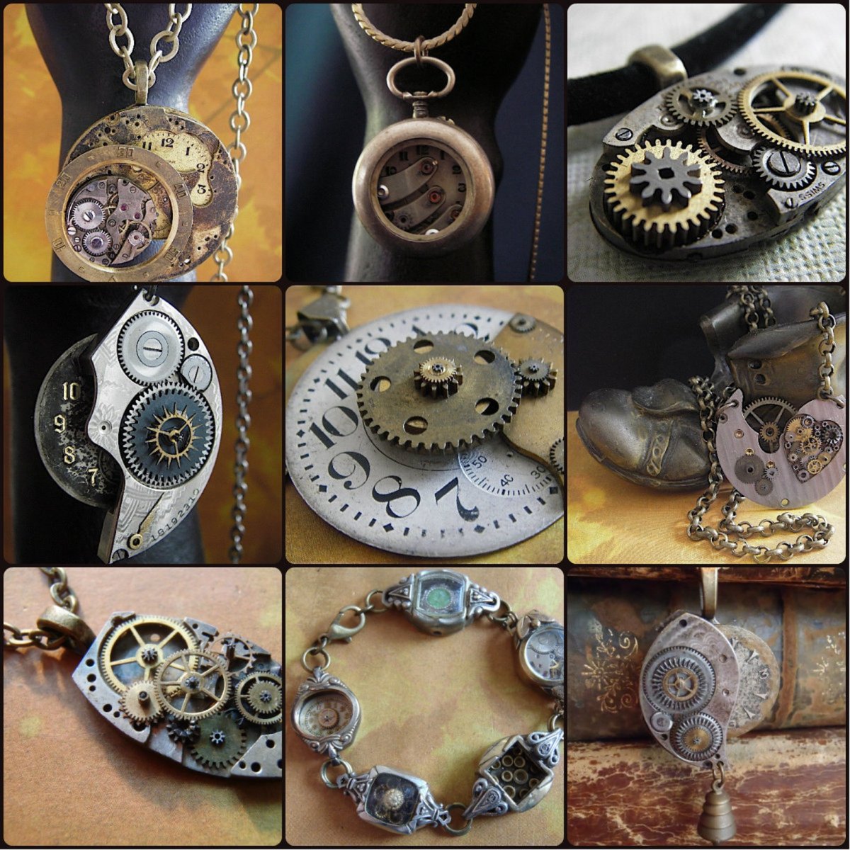 Steampunk своими руками украшения