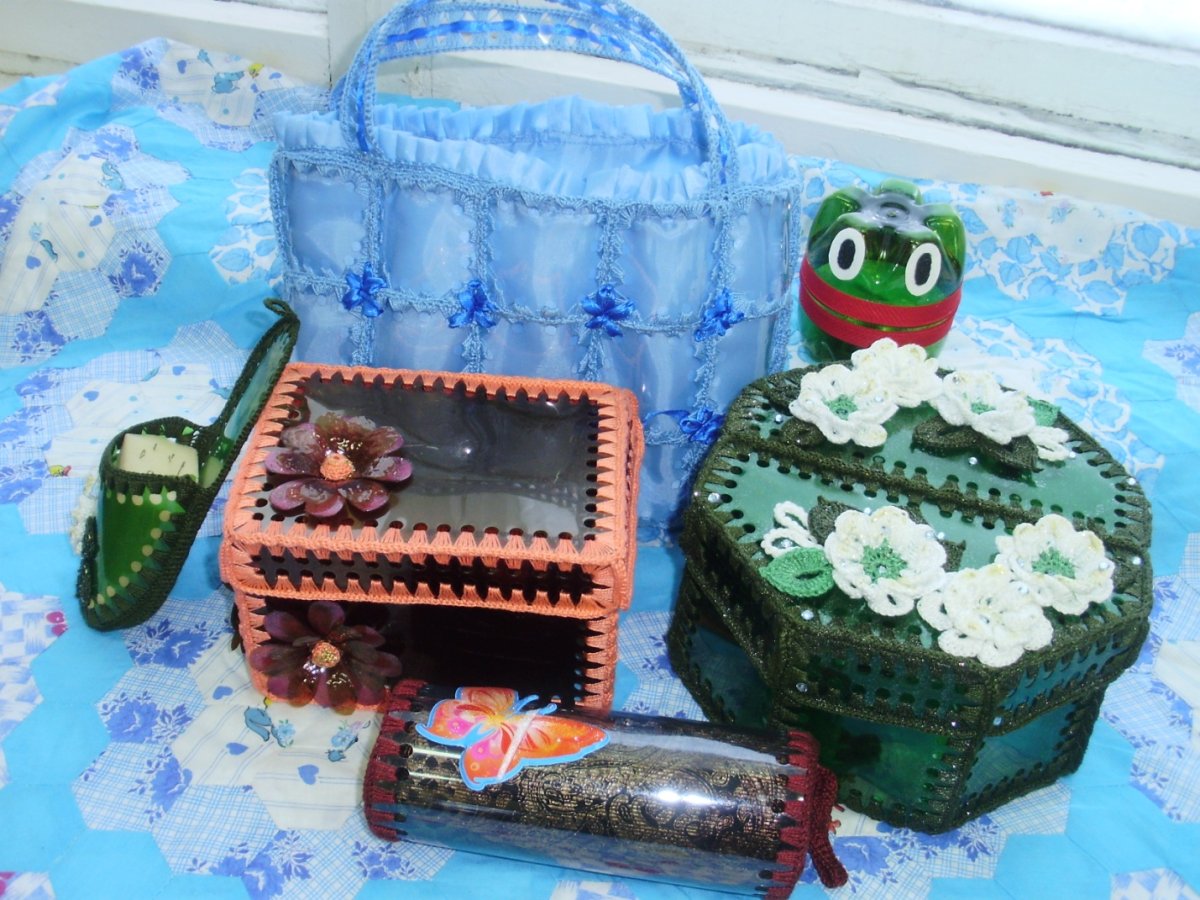 Шкатулка из вторсырья