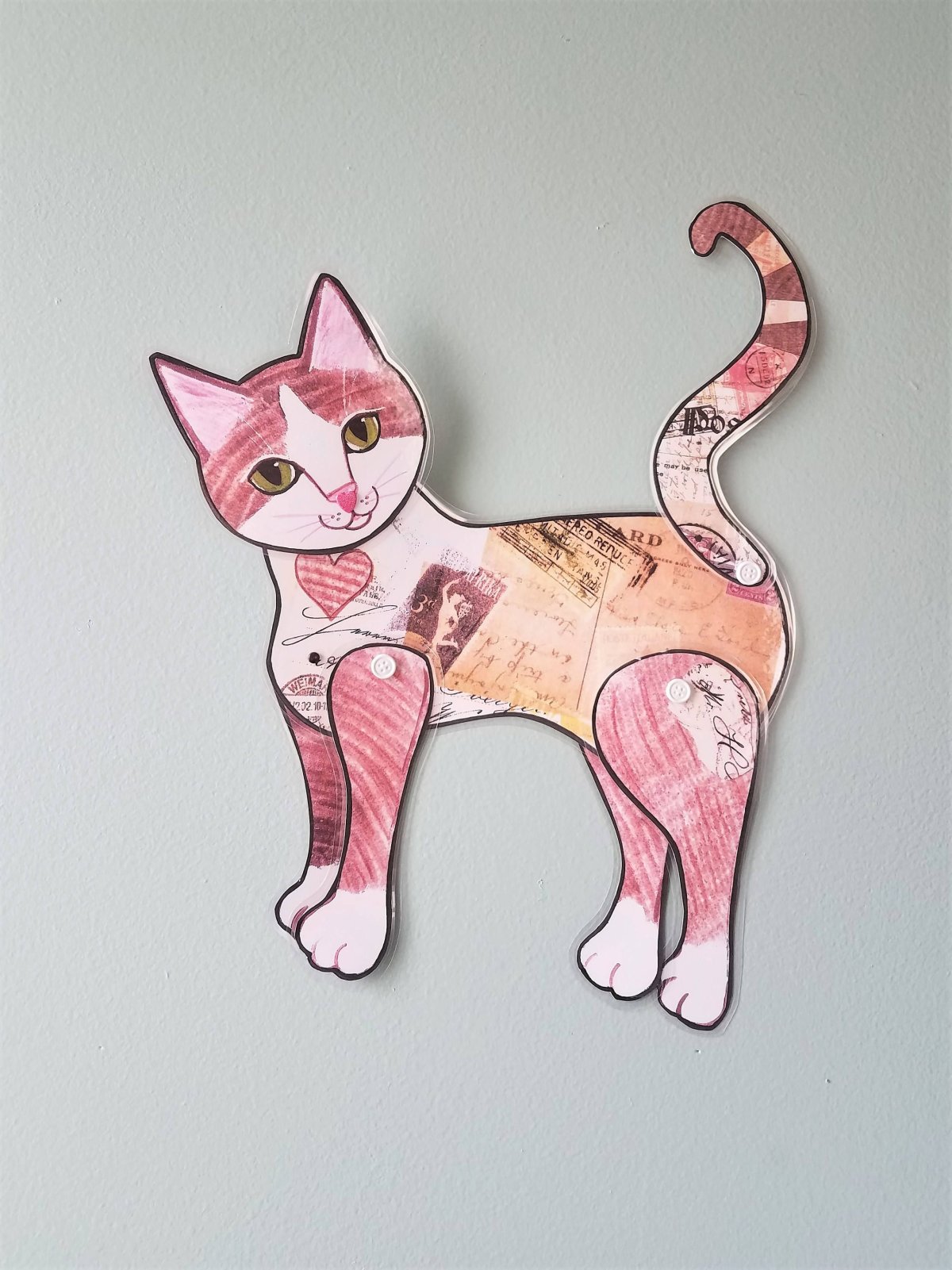 Кошачьи красивые бумажные игрушки