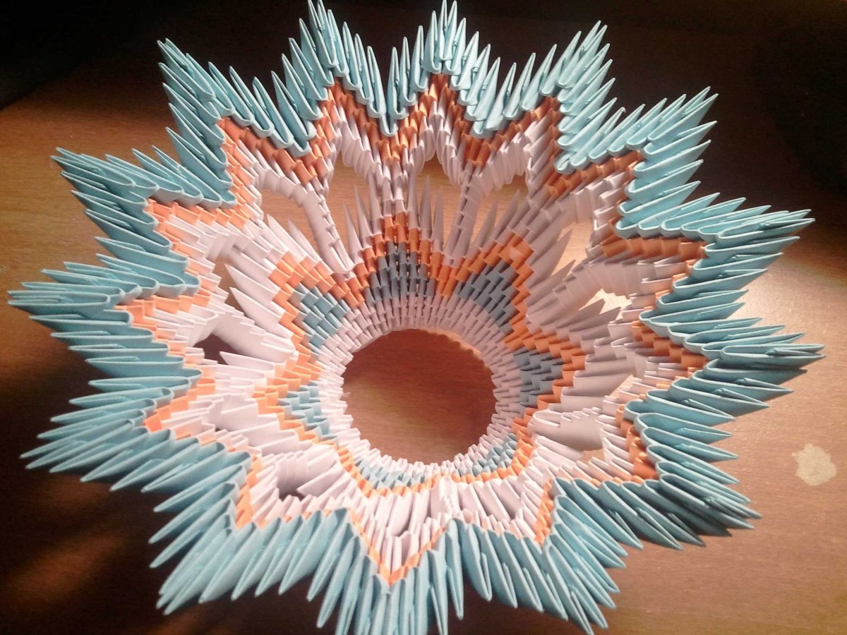 Подсвечник из модулей