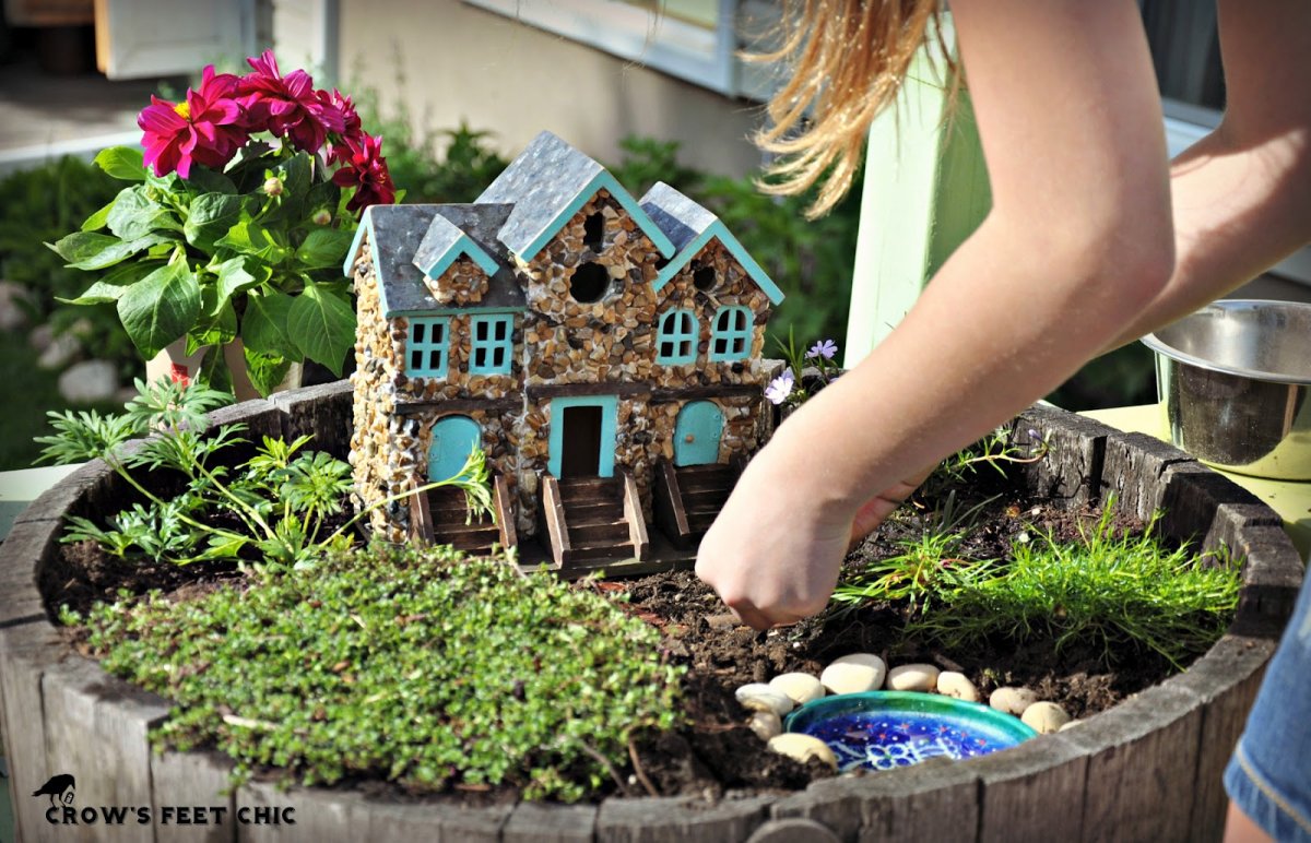 Do it yourself Fairy Garden Houses job