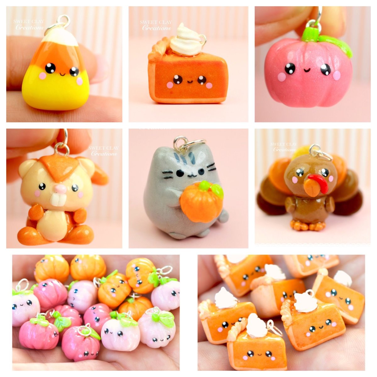 Kawaii фигурки из полимерной глины