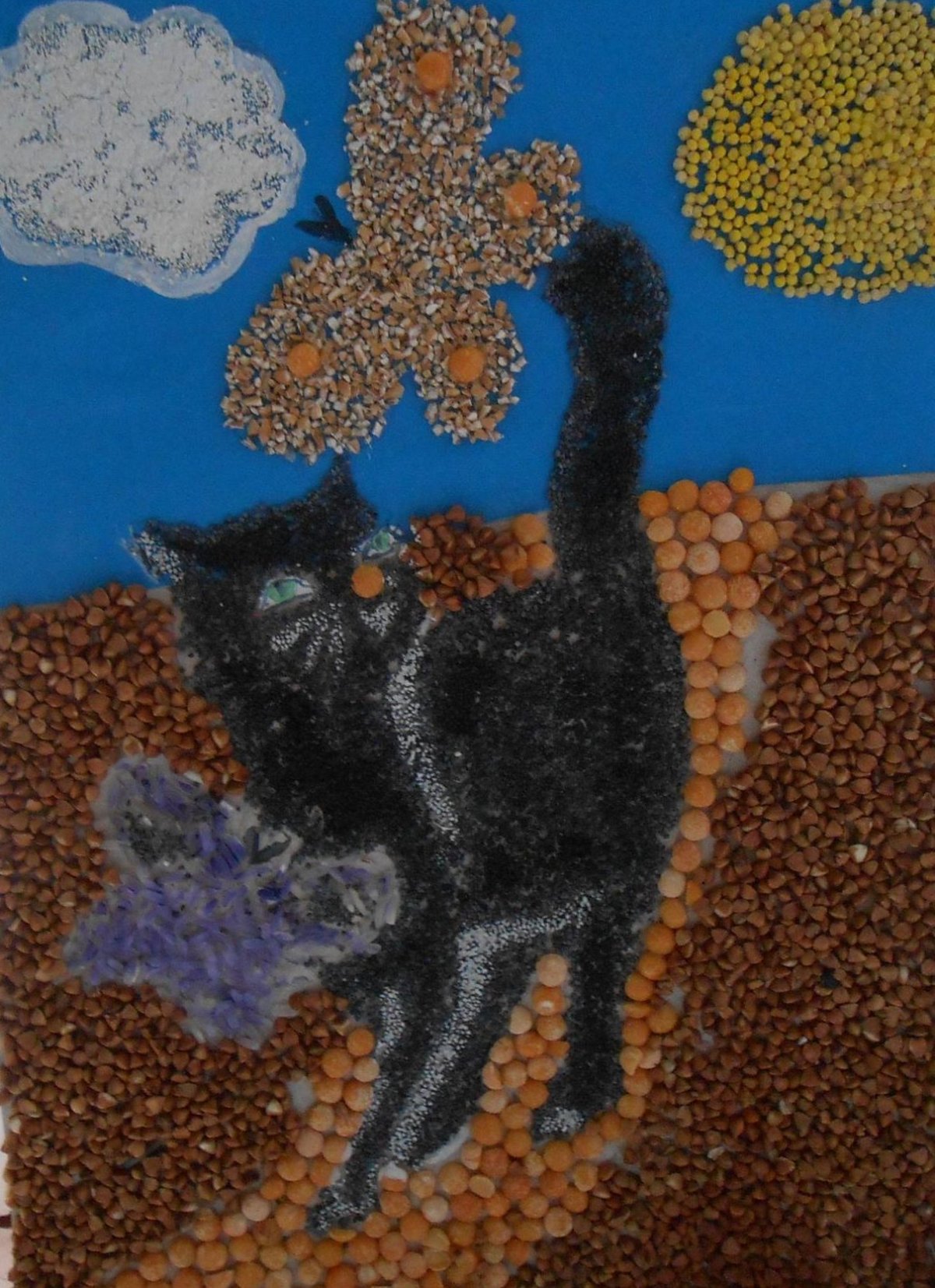 Поделки из крупы
