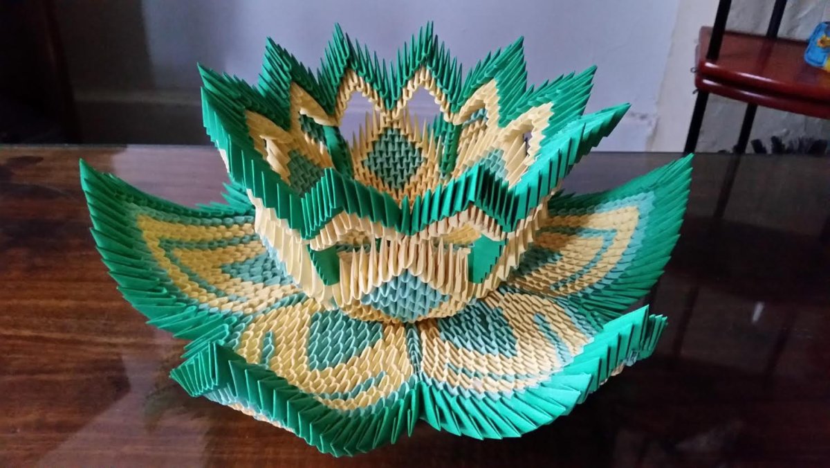 Модульное оригами большое