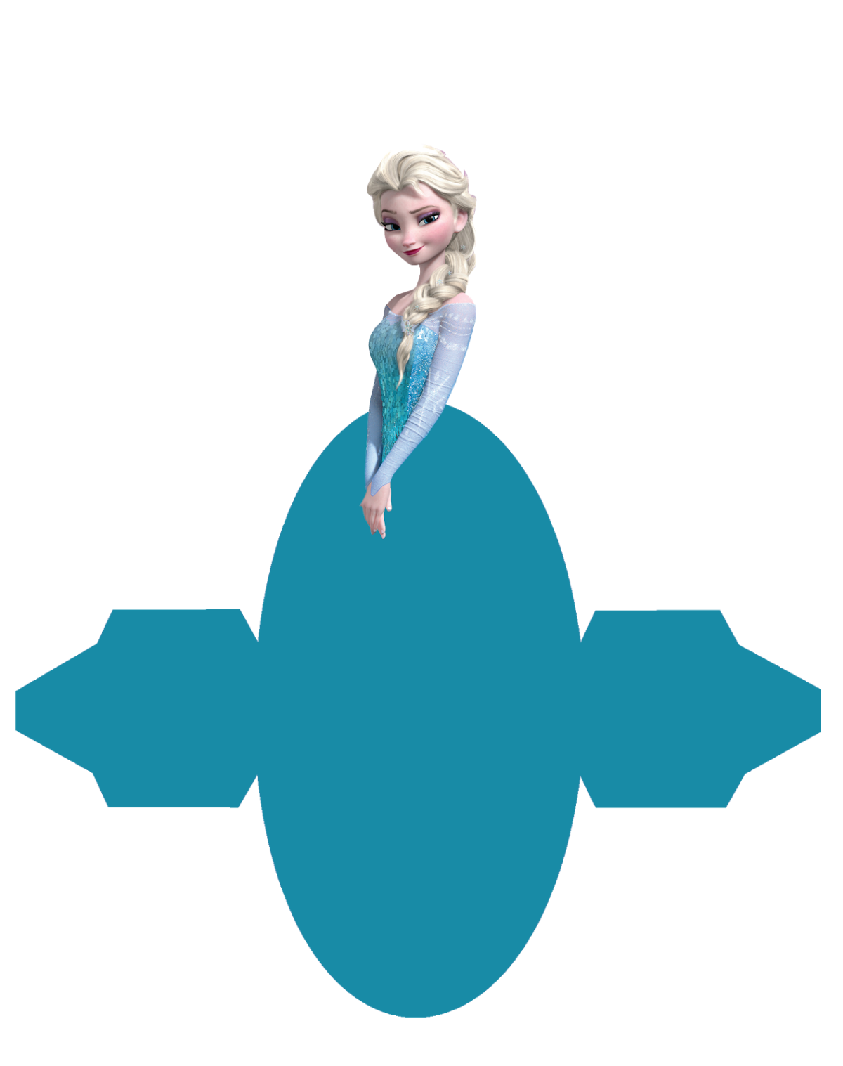 Эльза из бумаги