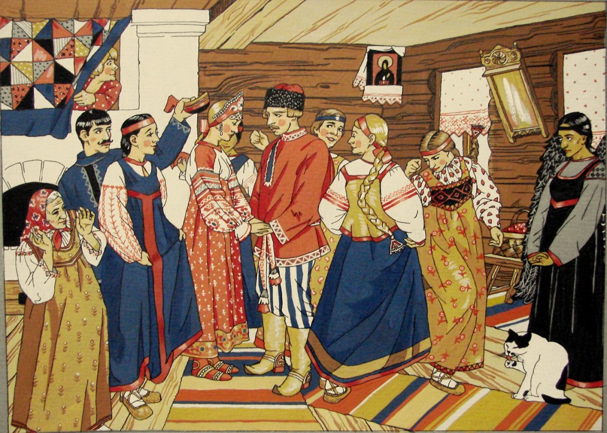 Свадьба в древней Руси
