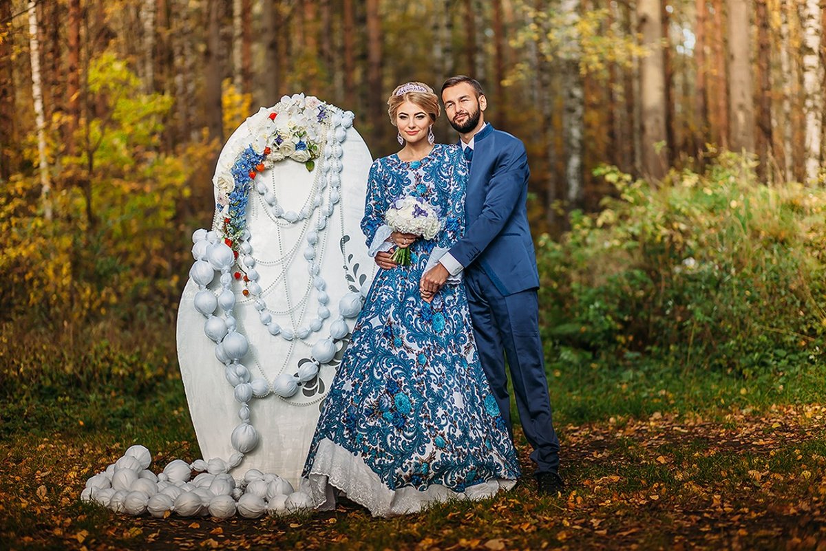 Свадьба в русском стиле
