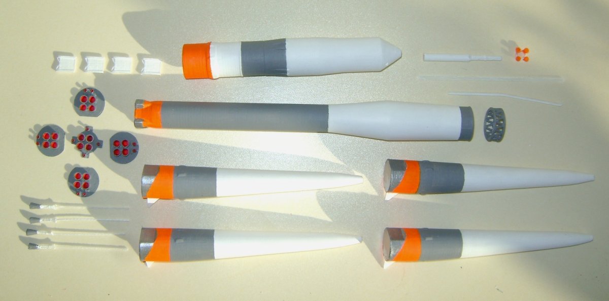 Макет 1:72 РН "Союз"