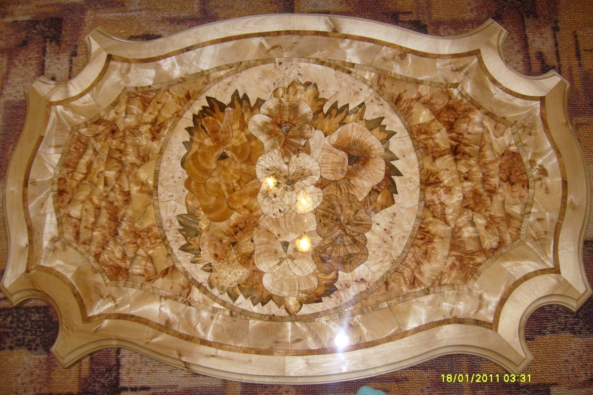 Столешница из Капа сувель