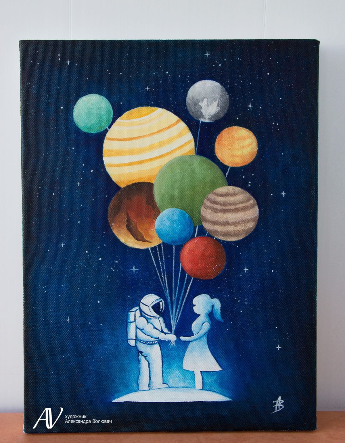 Космические рисунки оригинальные