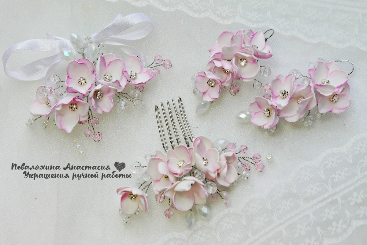 Украшения из полимерной глины своими руками