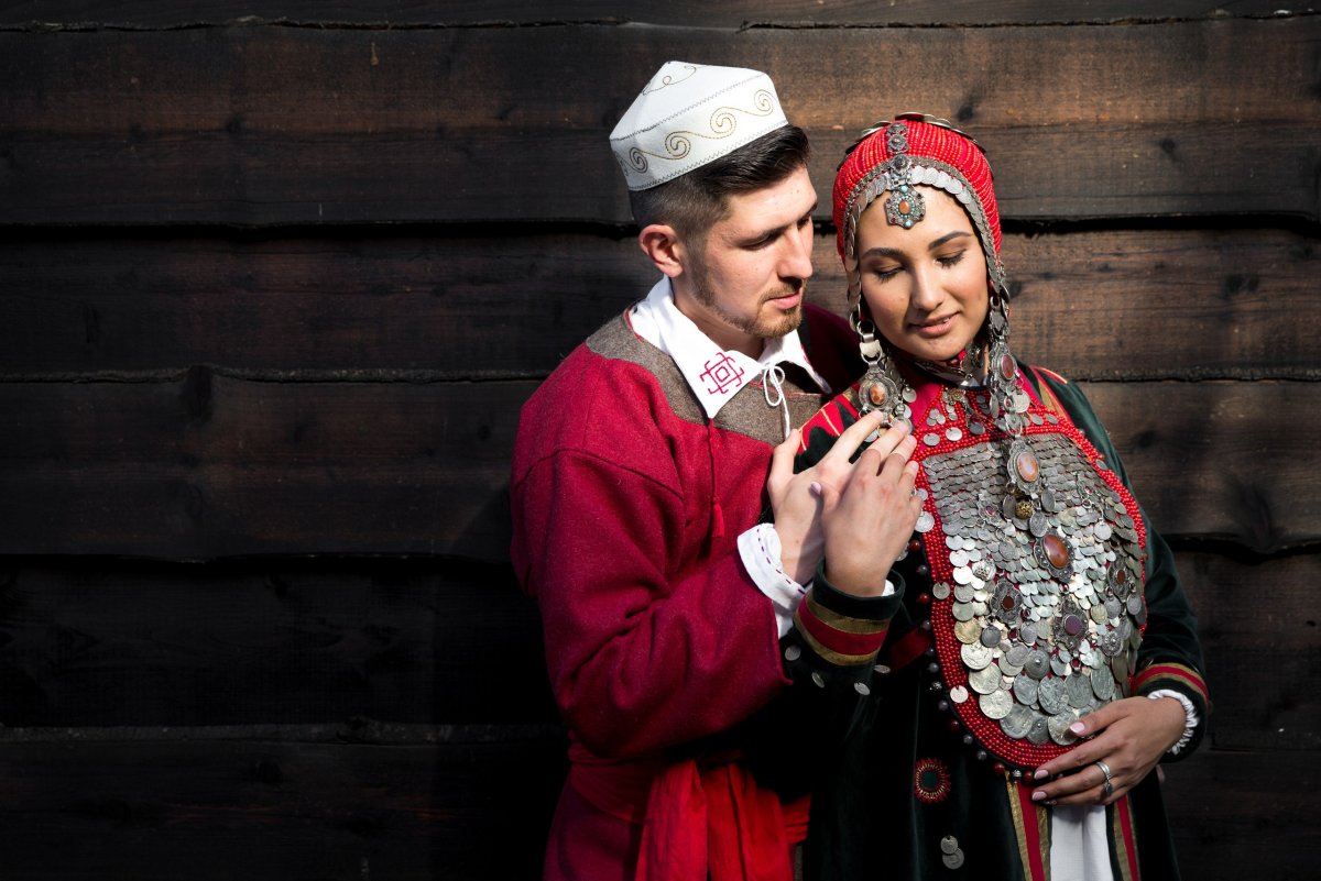 Башкирский свадебный костюм