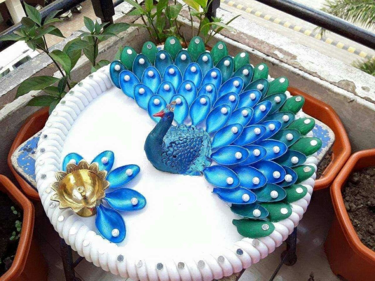 Поделки из пластмассовых ложек