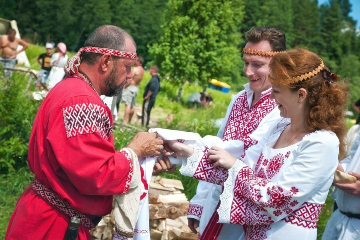 Славянская свадьба