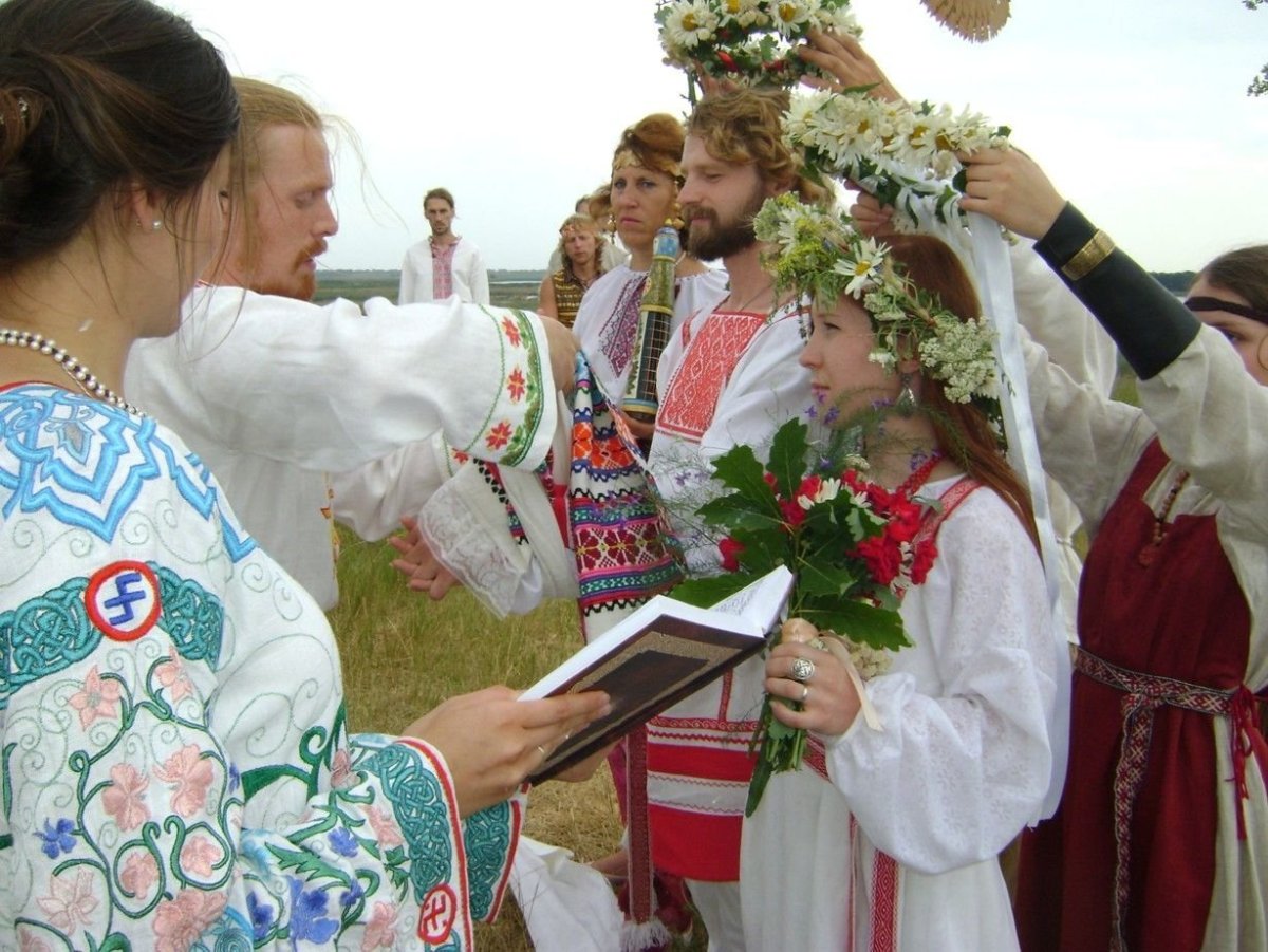 Славянская свадьба