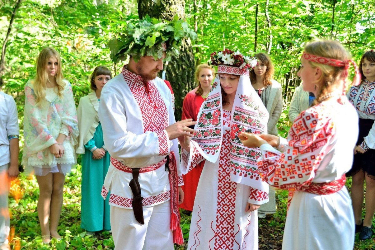 Славянская свадьба
