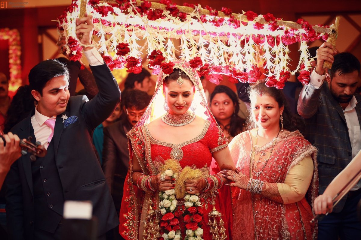 Divyanka Tripathi Dahiya Wedding фотосессия