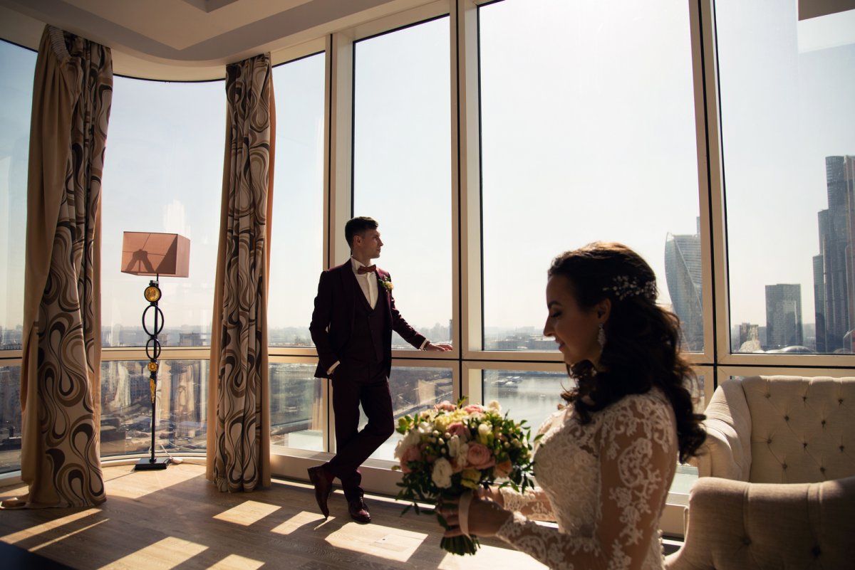 Crowne Plaza Moscow утро невесты