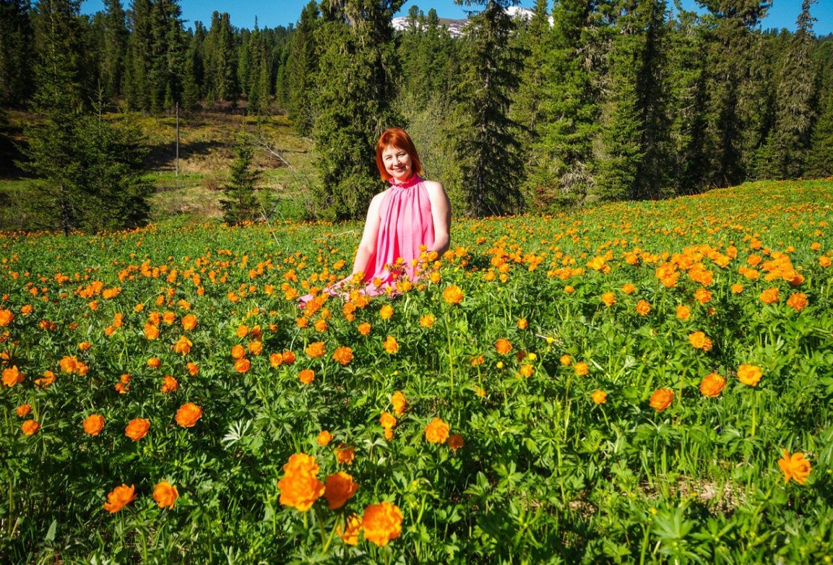 Деревня с жарками