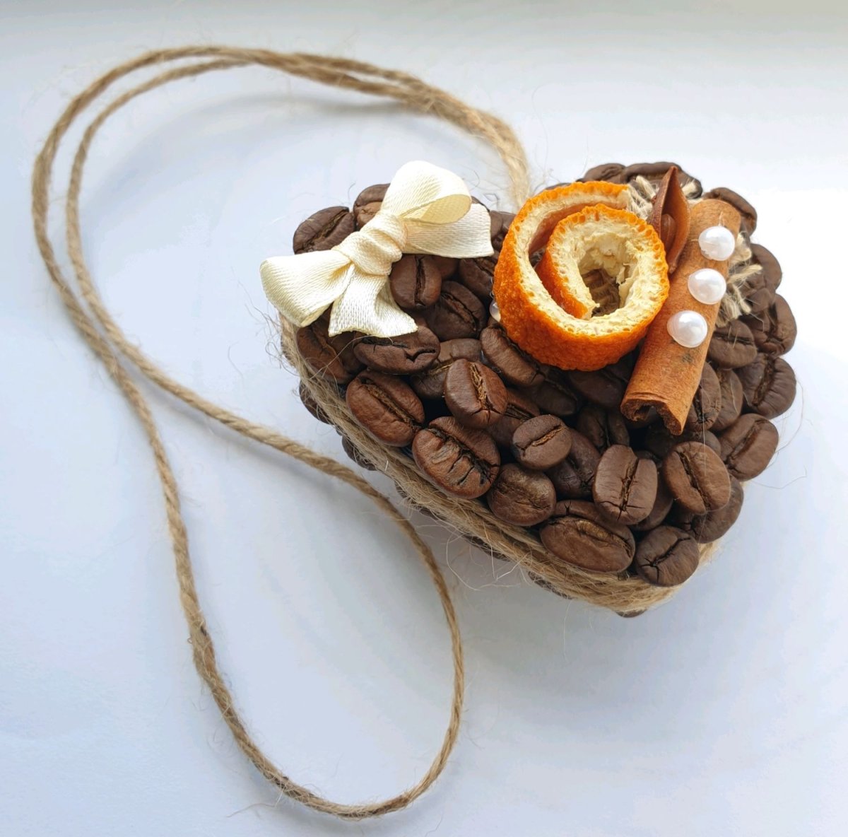 Подарки из кофейных зерен