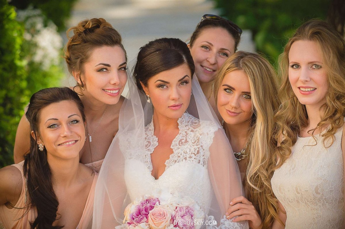 Свадебный макияж подружки невесты