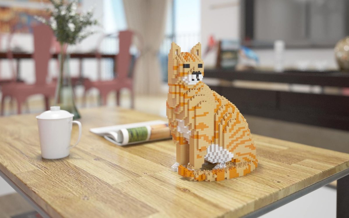 Кошка из лего