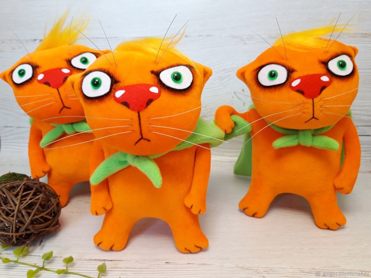 Коты Васи Ложкина игрушки