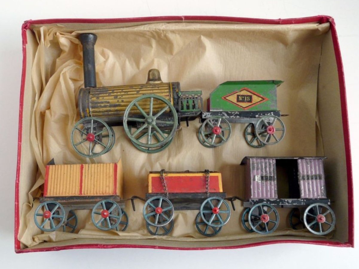 Железнодорожный поезд Vintage игрушки
