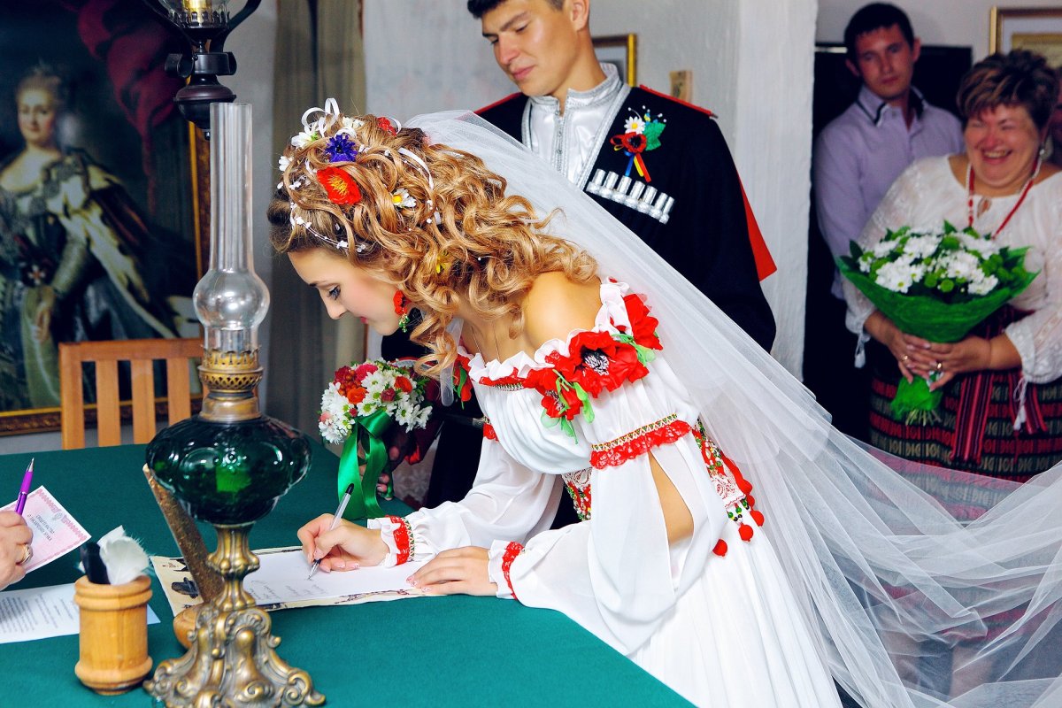 Свадьба с национальным колоритом