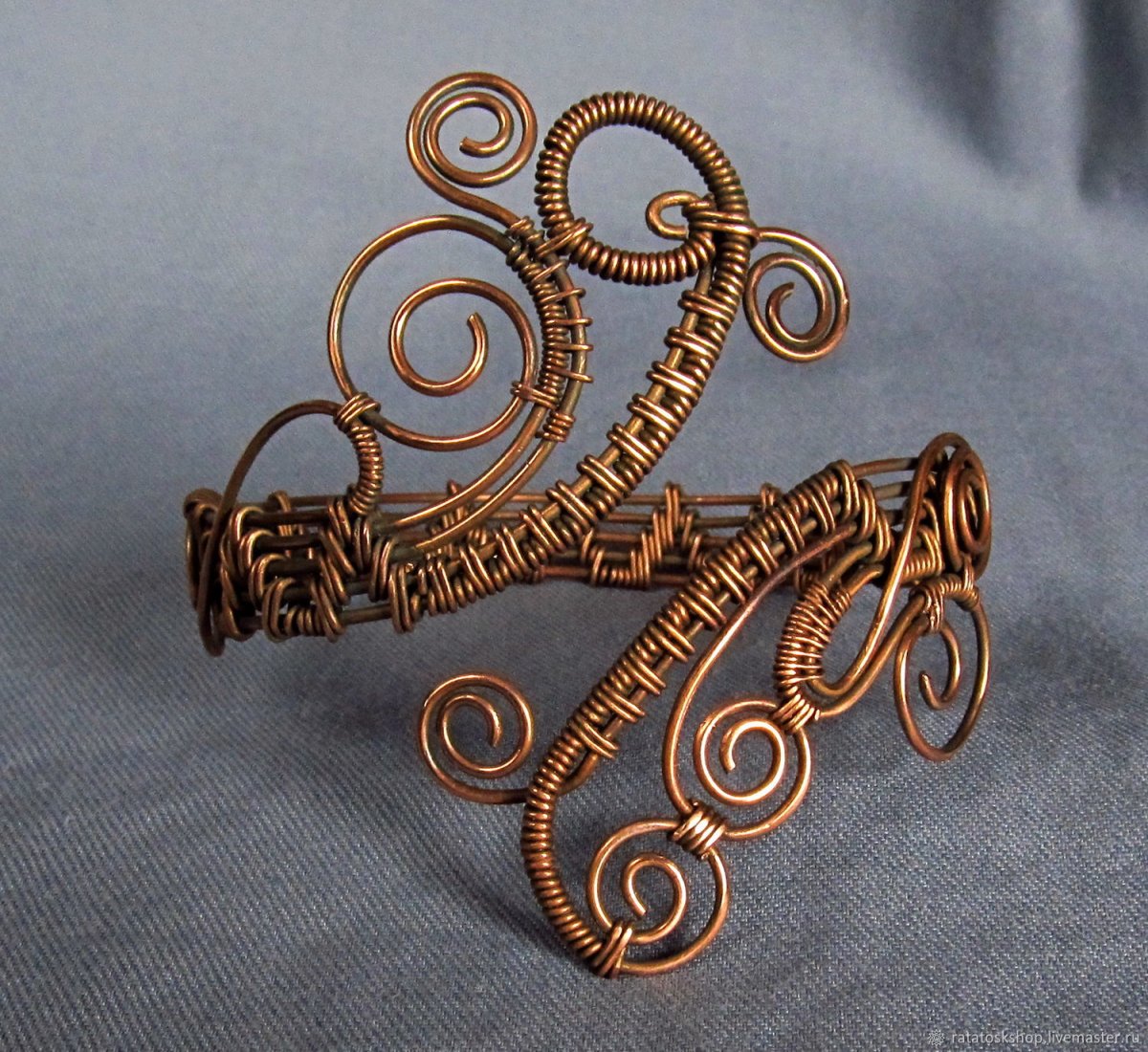 Браслет Лукреция wire Wrap